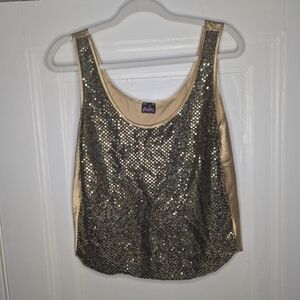 Fredericks of Hollywood Sequin Tank Woman's  M